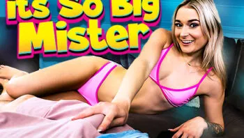 Its So Big Mister! Thea Summers Handjob